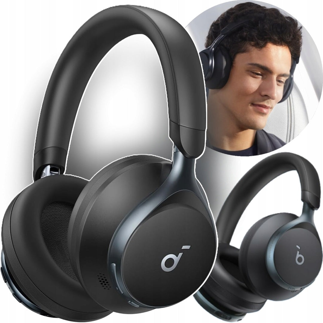 SOUNDCORE Adaptive Wireless Headphones ANC BLACK Anker Space