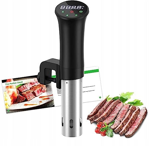 SOUS VIDE CIRCULATOR COOKING PRECISION THERMOSTAT LCD SCREEN steel Brand no brand