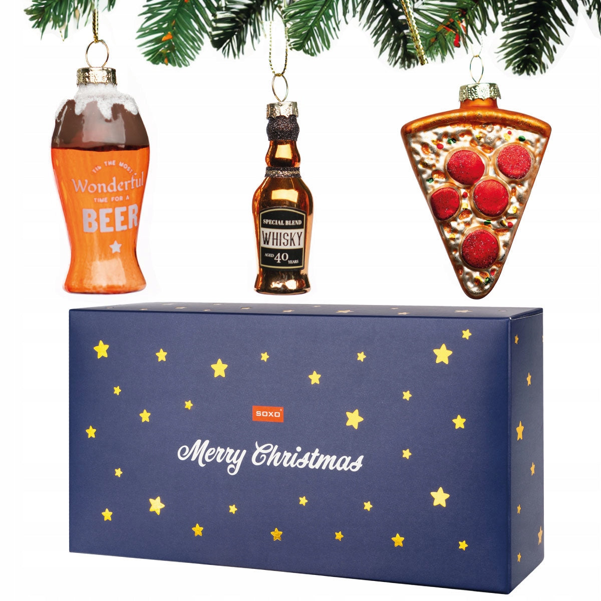 SOXO Christmas decorations Christmas tree baubles Christmas gift