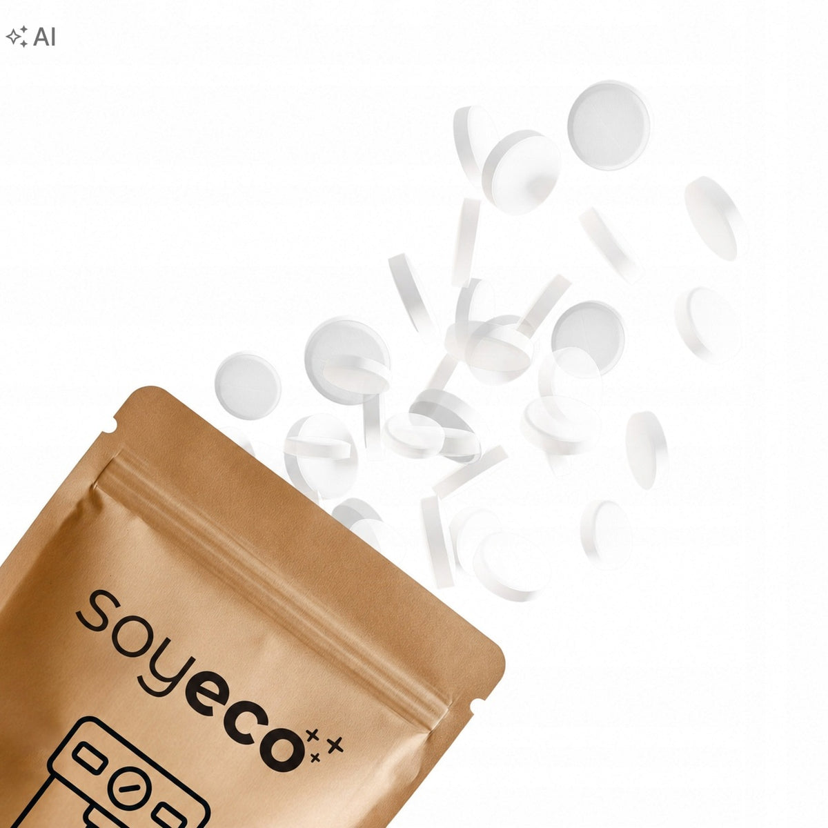 SOYECO 80 PCS UNIVERSAL SEDIMENT AND GREASE CLEANING TABLETS Packaging status original