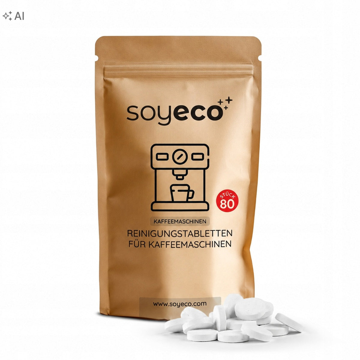 SOYECO 80 PCS UNIVERSAL SEDIMENT AND GREASE CLEANING TABLETS