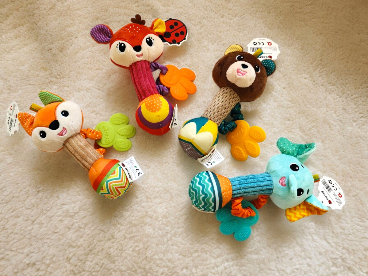 SOZZY Sensory Rattle for Babies SARENKA powder Manufacturer code SZ2210010BNA
