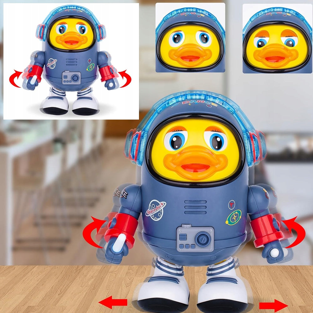 SPACE DUCK INTERACTIVE SINGS MUSICAL TOY WITH LIGHT EFFECTS Packaging status original
