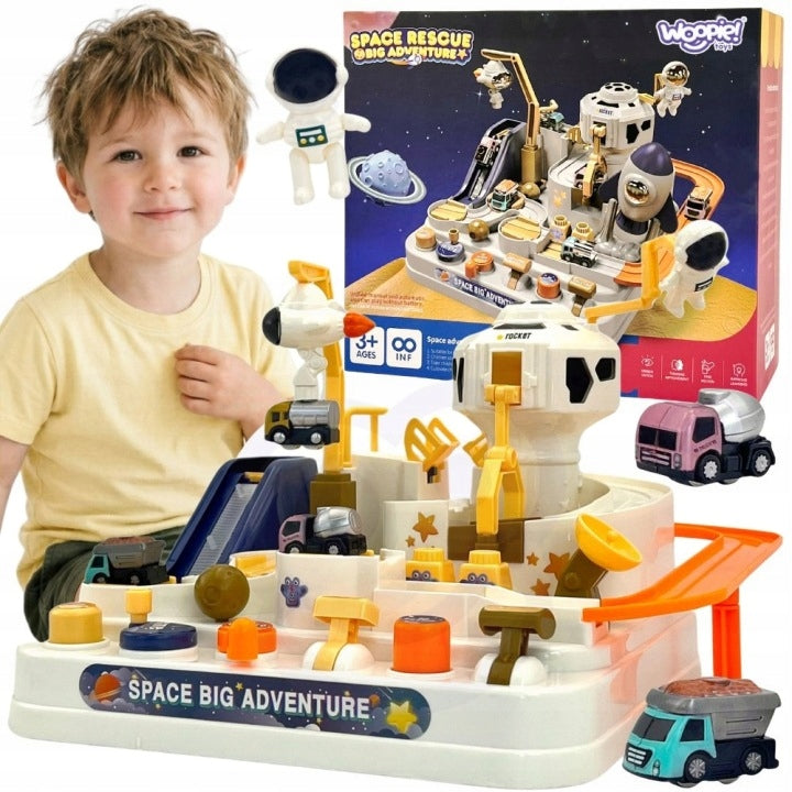 SPACE STATION MONTESSORI EDUCATIONAL TOY EDUCATIONAL TRACK LEARNING CHILD