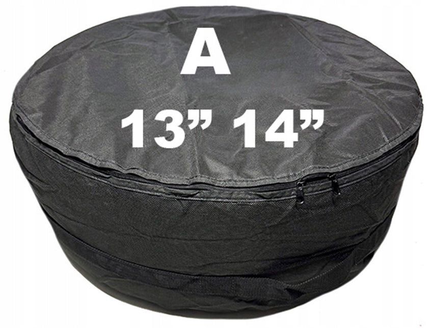 SPARE WHEEL COVER size. A (55x14) 13" 14" THICK STRONG ZIPPER