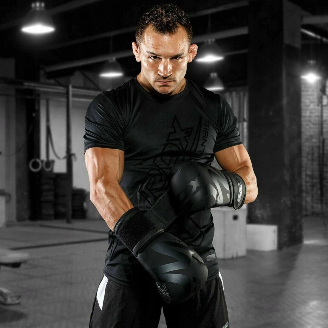 SPARRING BOXING GLOVES F15 MATTE BLACK BOXING FOR BAG RDX 10 OZ Color black