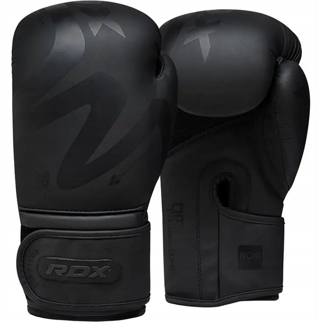 SPARRING BOXING GLOVES F15 MATTE BLACK BOXING FOR BAG RDX 10 OZ