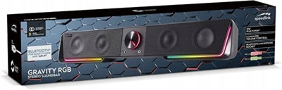 SPEEDLINK SOUNDBAR GRAVITY RGB BLACK Manufacturer code 830200