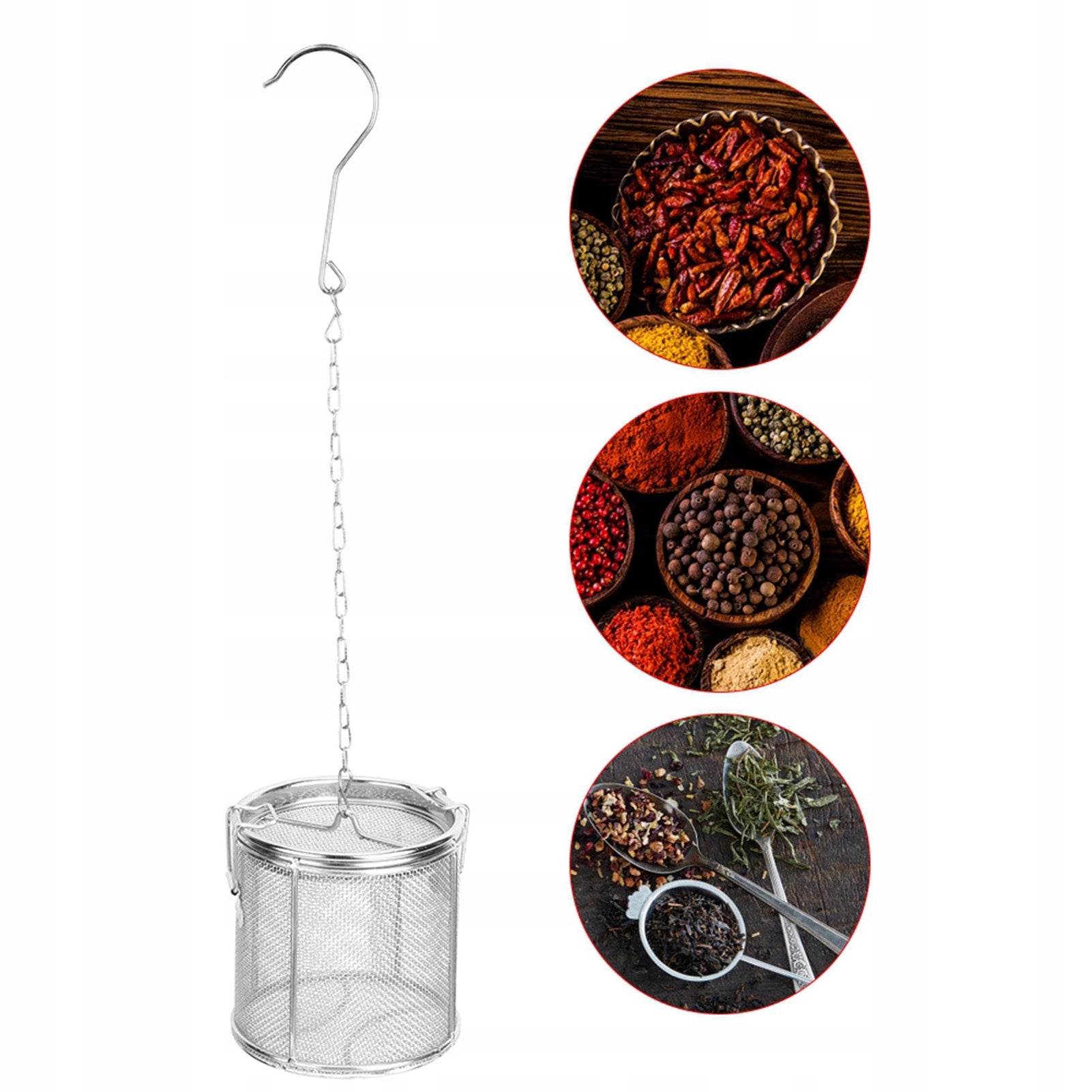 SPICE STRAINER SPICE CONTAINER FOR COOKING BROTH SOUP Manufacturer code JY03174-02