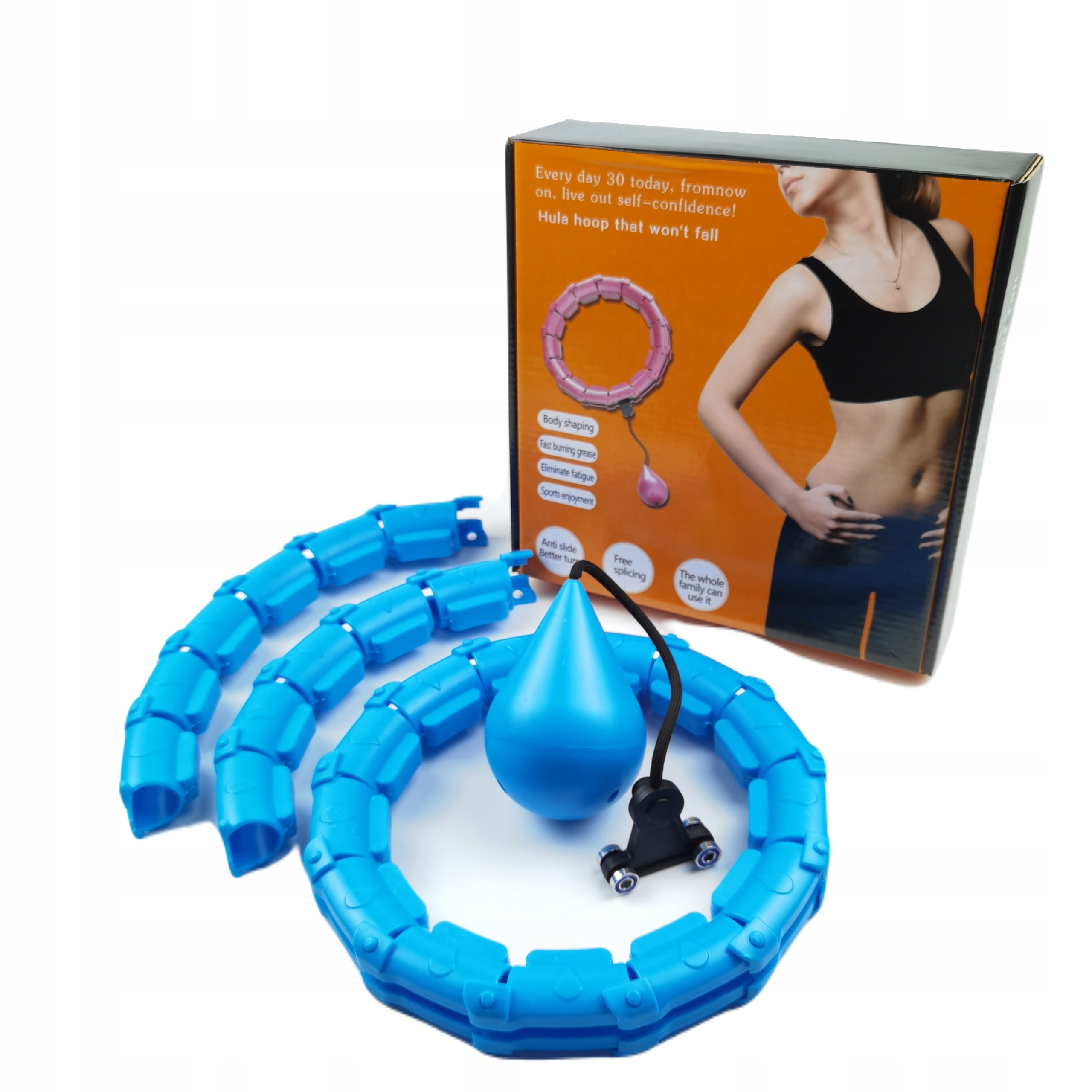 SPIN AND LOSE WEIGHT HULA HOP WHEEL WITH HULAHOP Massager Protrusions Packaging status original