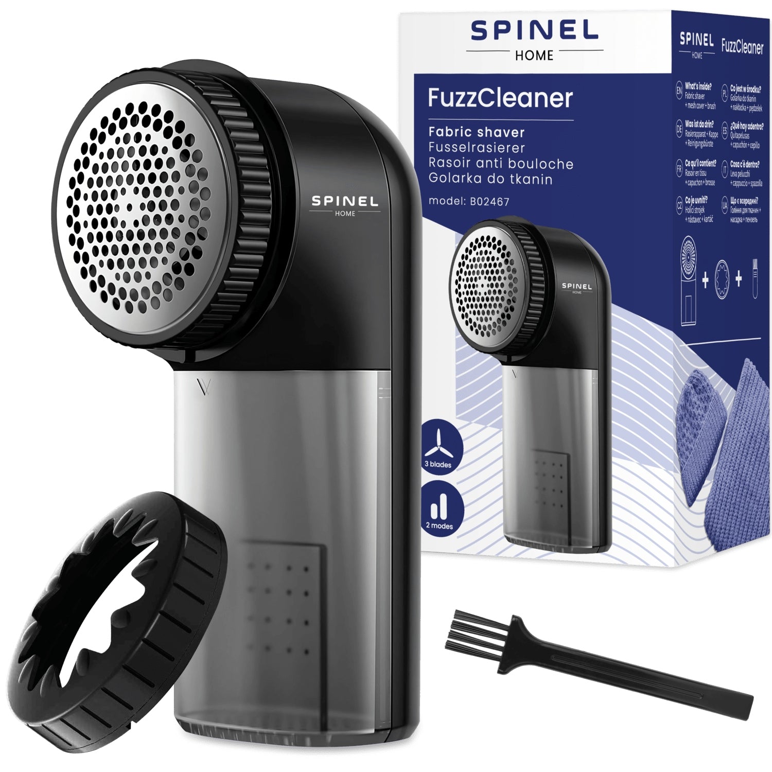 SPINEL HOME CLOTHES SHAVER FOR SWEATERS FABRIC SWEATSHIRTS 2 MODES STRONG