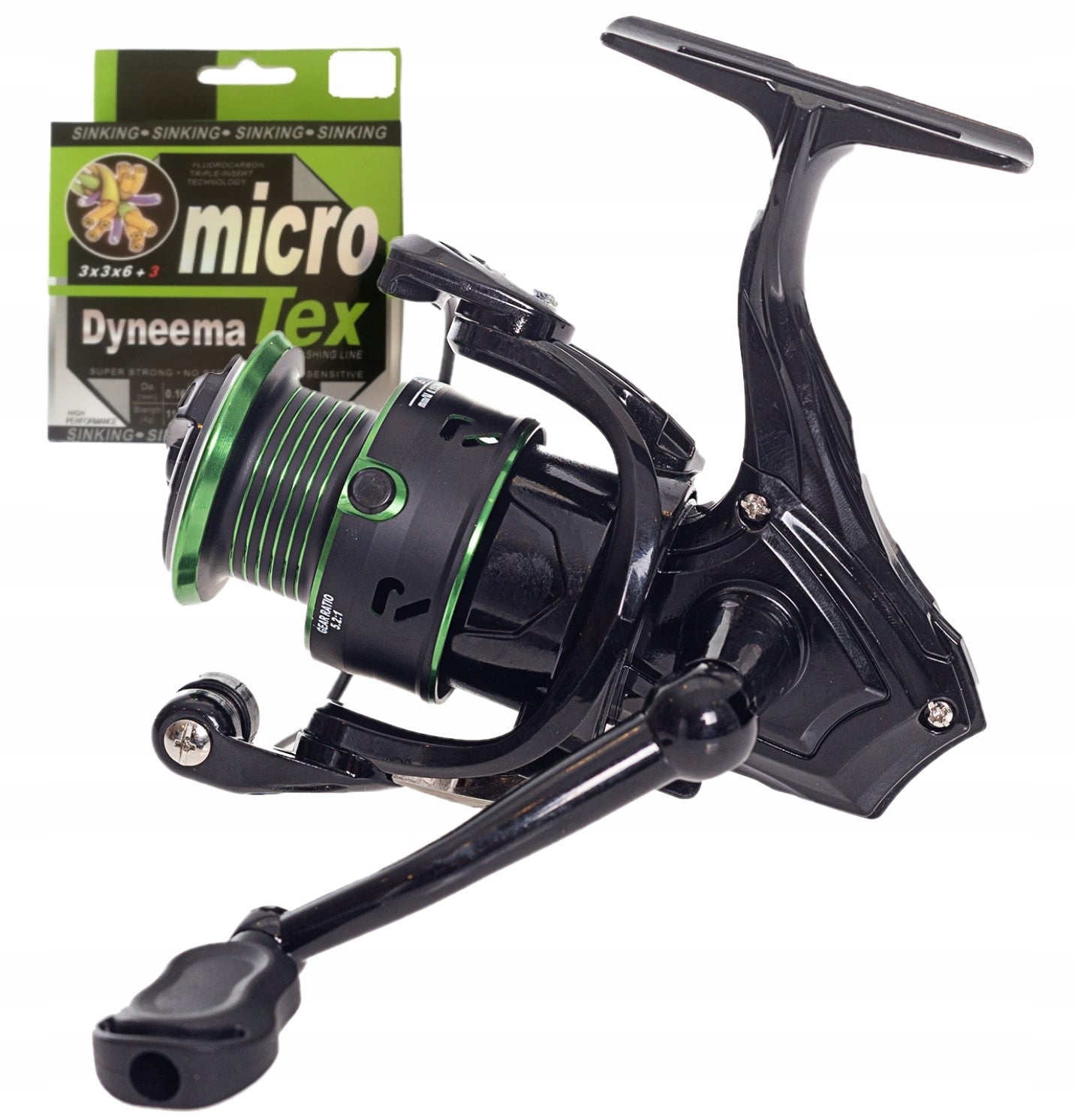 SPINNING REEL BC2000 5.2:1 + FREEBIE BRAID
