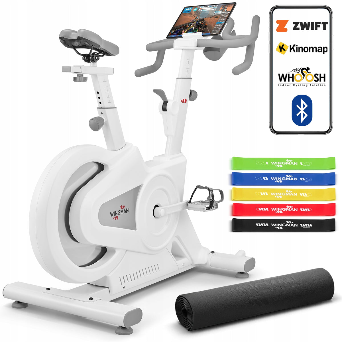 SPINNING STATIONARY BIKE WINGMAN SFX22 PRO | MAGNETIC | WHEEL 22KG