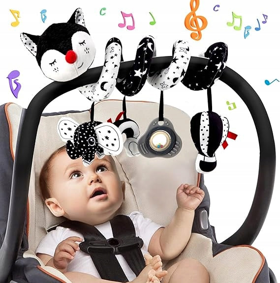 SPIRAL BABY SEAT STROLLER TOY 3 12 MONTHS SPIRAL Brand Sonia