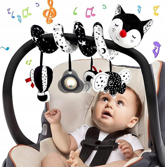 SPIRAL BABY SEAT STROLLER TOY 3 12 MONTHS SPIRAL