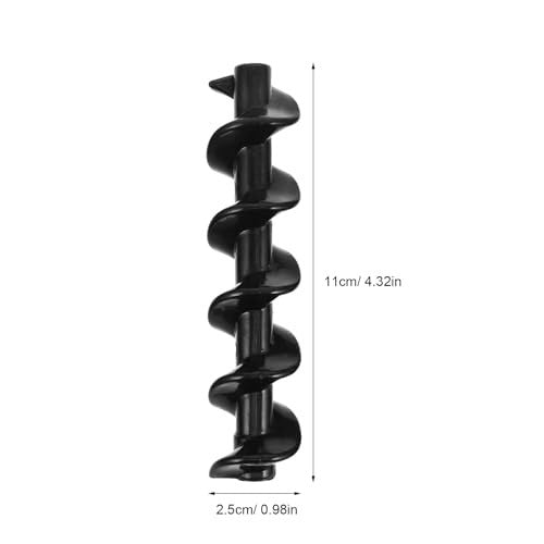 SPIRAL ROLLER FOR CHOCOLATE FOUNTAIN REPLACEMENT SET OF 4 PCS FOR HOME Dominant color clear