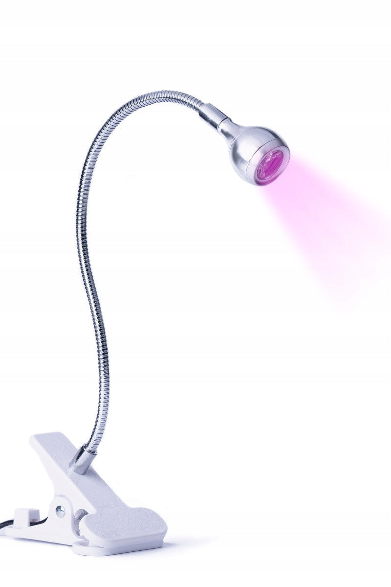 SPN Nails UV LED Lamp 5W for Upper Forms Silver Color silver