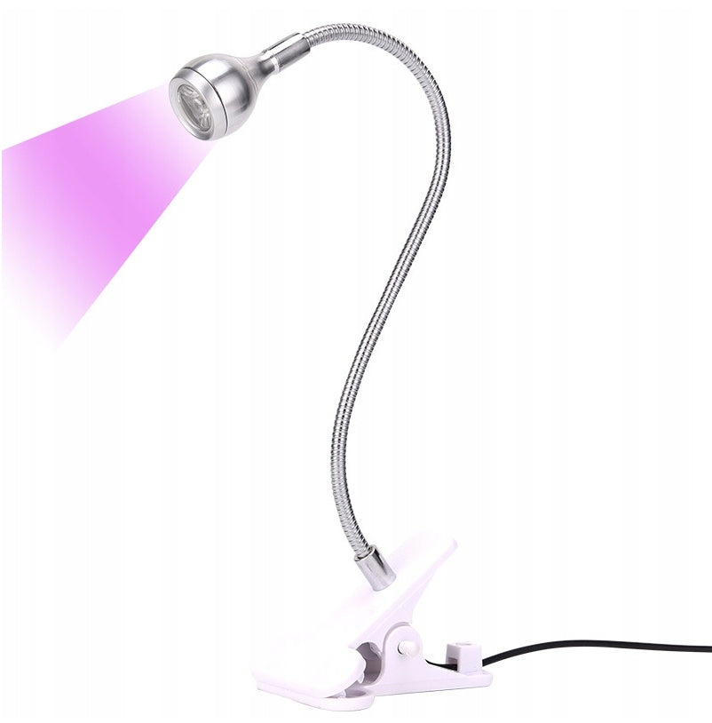 SPN Nails UV LED Lamp 5W for Upper Forms Silver