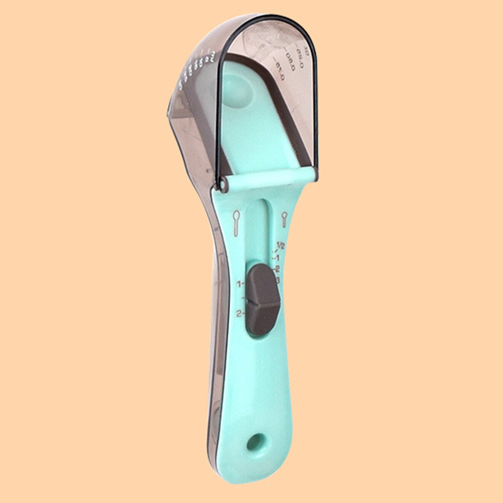 SPOON WEIGHT WITH MEASURING CUP FOR FOOD PORTABLE SPATULA FOR FOOD DISPLAY Packaging status original