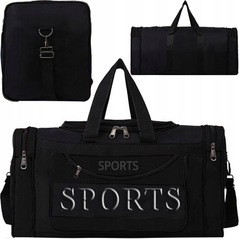 SPORTS BAG TRAVEL TRAINING TOURIST FITNESS SHOULDER LUGGAGE