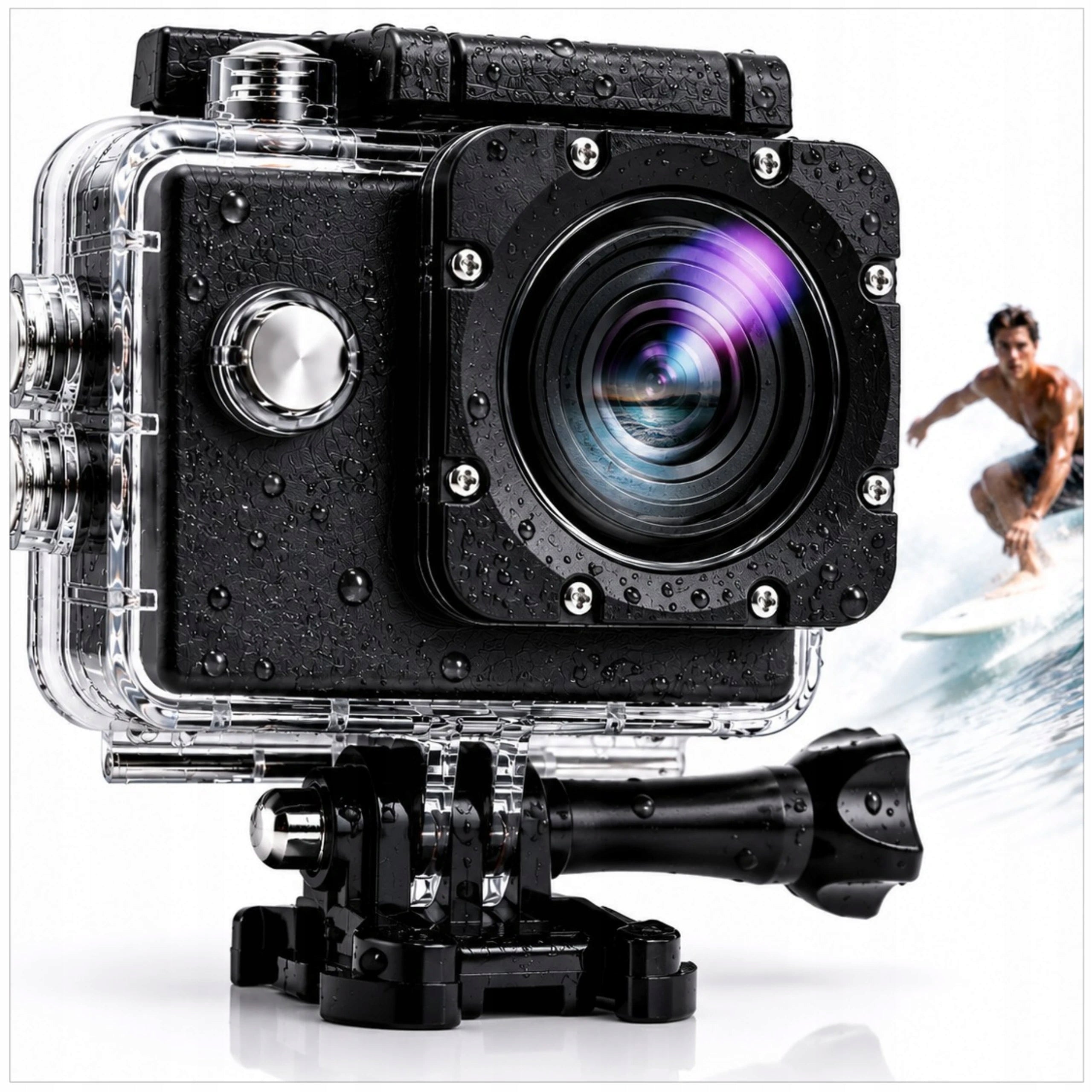 SPORTS CAMERA 1080p WATERPROOF FULL HD RECORDING CAMERA FOR HELMET