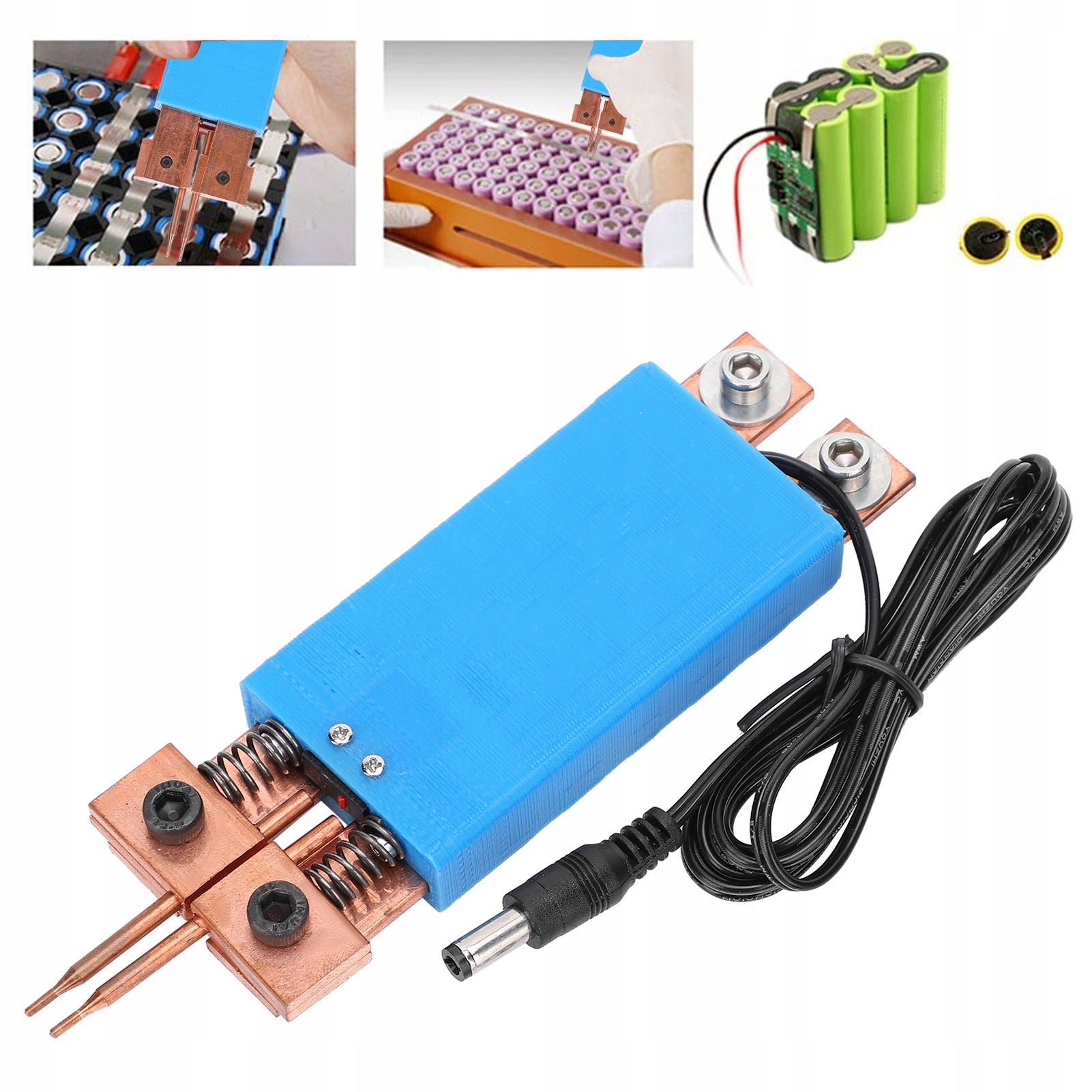 SPOT WELDING MACHINE FOR CELLS + KEY DIY BLUE Brand no brand