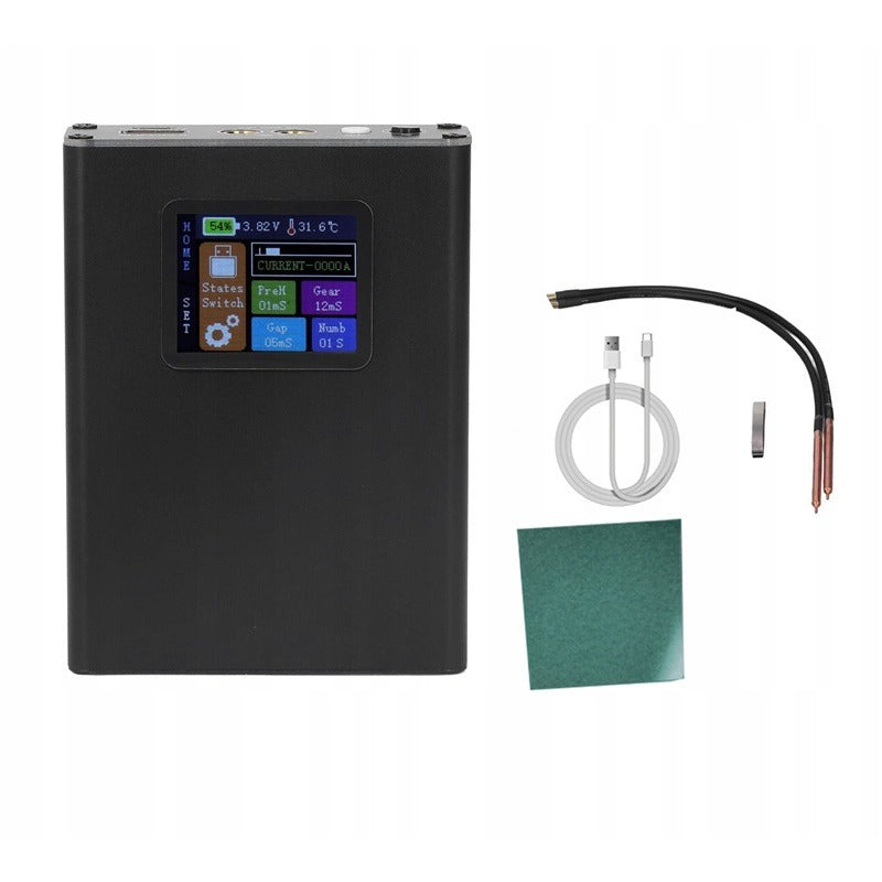 SPOT WELDING MACHINE LCD WELDING MACHINE FOR CELLS 18650 Packaging status original