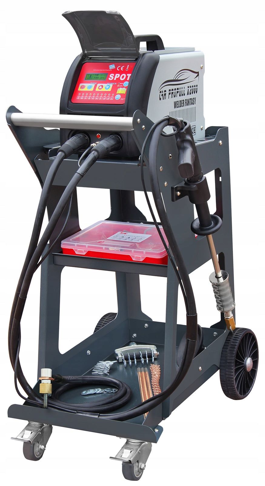 SPOTTER FLASHING WELDING MACHINE CAR PROPULL X2000 TROLLEY ACCESSORIES SET Brand Welder Fantasy
