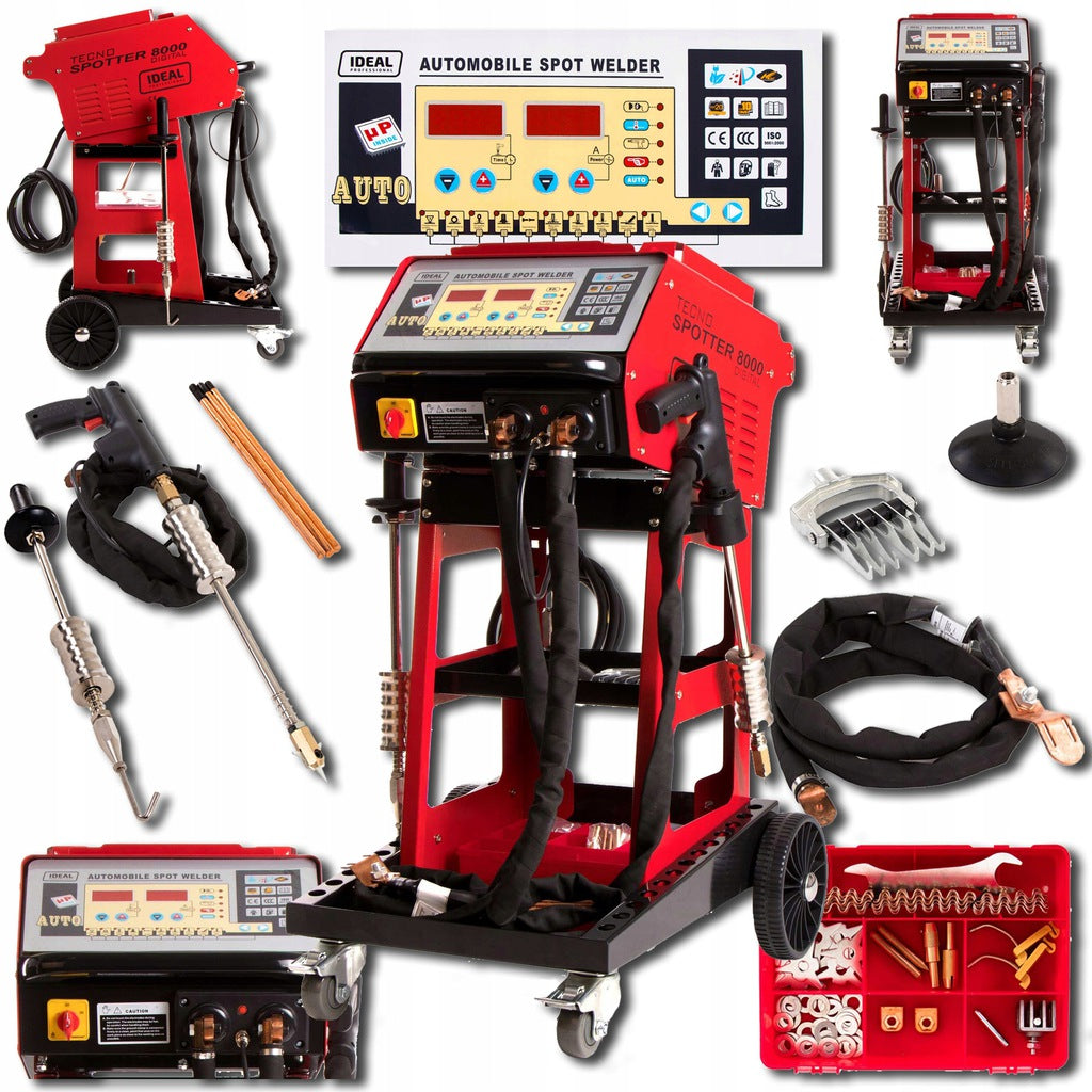 SPOTTER SPOTER SHEET METAL WELDING MACHINE FOR BODY SHEETS IDEAL TECNO 8000