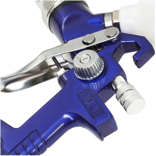 SPRAY GUN FOR PAINTING 2 NOZZLES HVLP 600ML 1.4 mm 1.7 mm Brand Verke