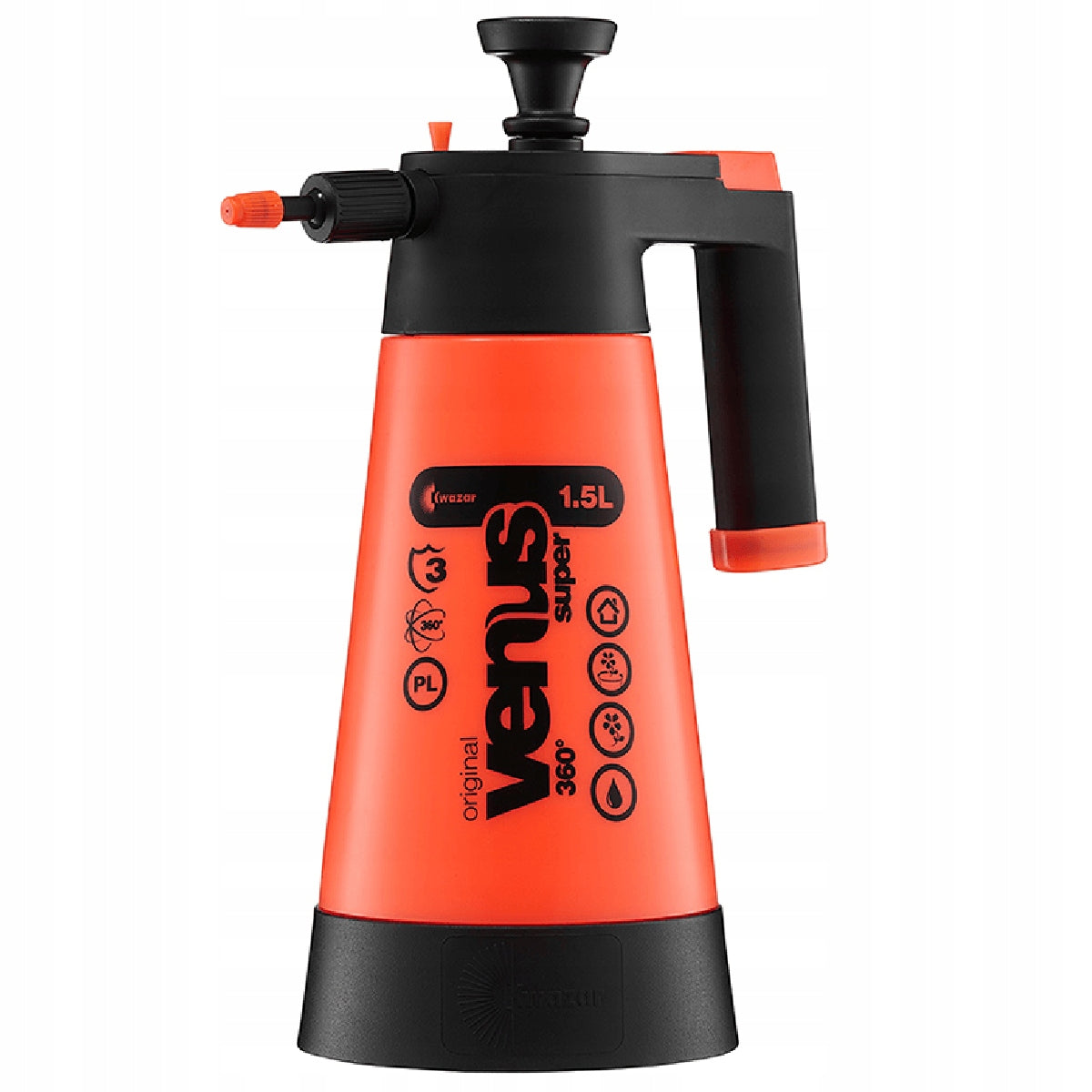 SPRAYER VENUS SUPER 360 1,5L GARDEN FOR FLOWERS KWAZAR Packaging status original