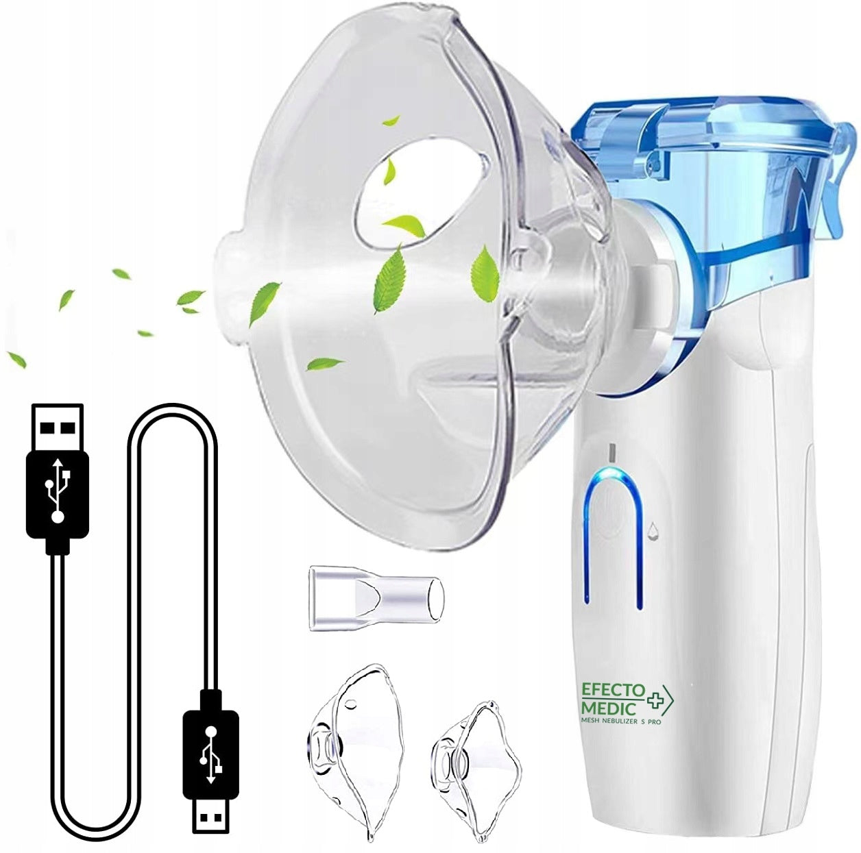 SPRO Portable Mesh Inhaler for Adult Children Battery Manufacturer code Mesh Nebulizer S - Przenośny ORYGINALNY