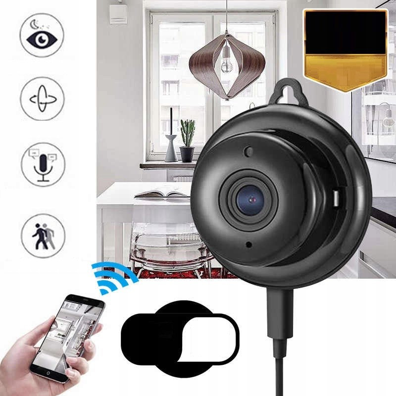 SPY CAMERA MINI HIDDEN WIFI DETECTION SMART MOTION FULL HD CAMERA Recording quality HD (1280 x 720) Full HD (1920 x 1080)
