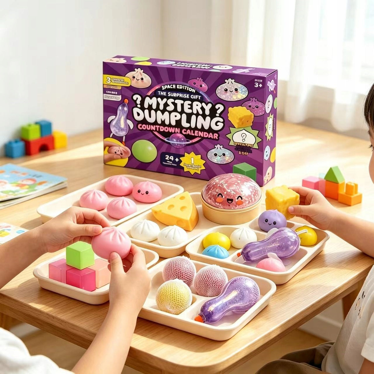 SQUISHIES ANTI-STRESS ADVENT CALENDAR 25 SURPRISES GIFT Manufacturer code 5906090734090