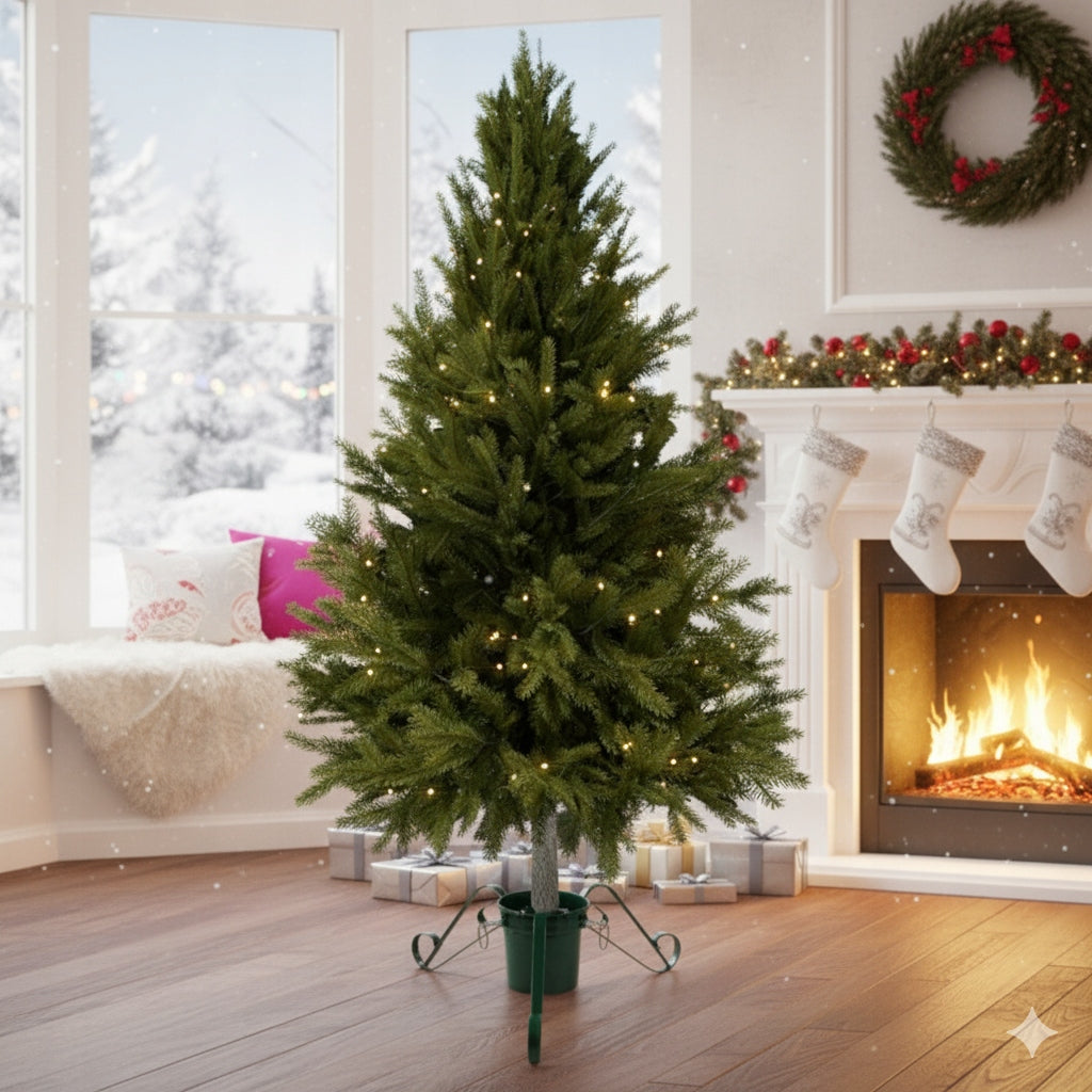 STABLE CHRISTMAS TREE STAND 220cm METAL WATER CONTAINER 1,2L Manufacturer code YH0011C