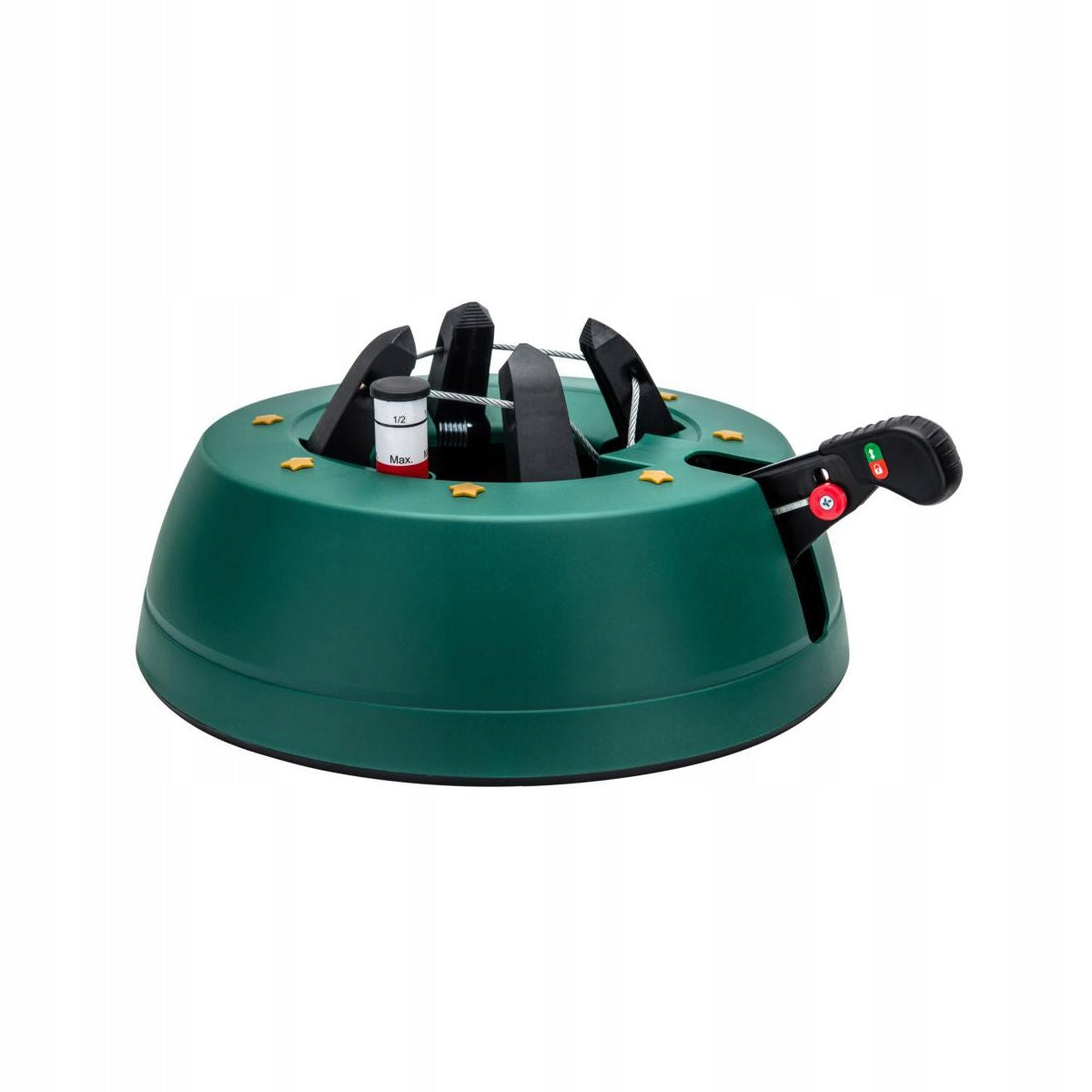 STABLE SELF-CLAMPING CHRISTMAS TREE STAND FOR A LIVE CHRISTMAS TREE HEIGHT UP TO 2 METERS Packaging status original