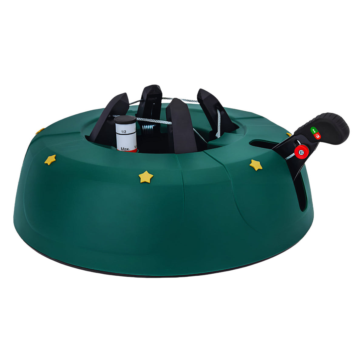 STABLE SELF-CLAMPING CHRISTMAS TREE STAND FOR A LIVE CHRISTMAS TREE HEIGHT UP TO 3 METERS
