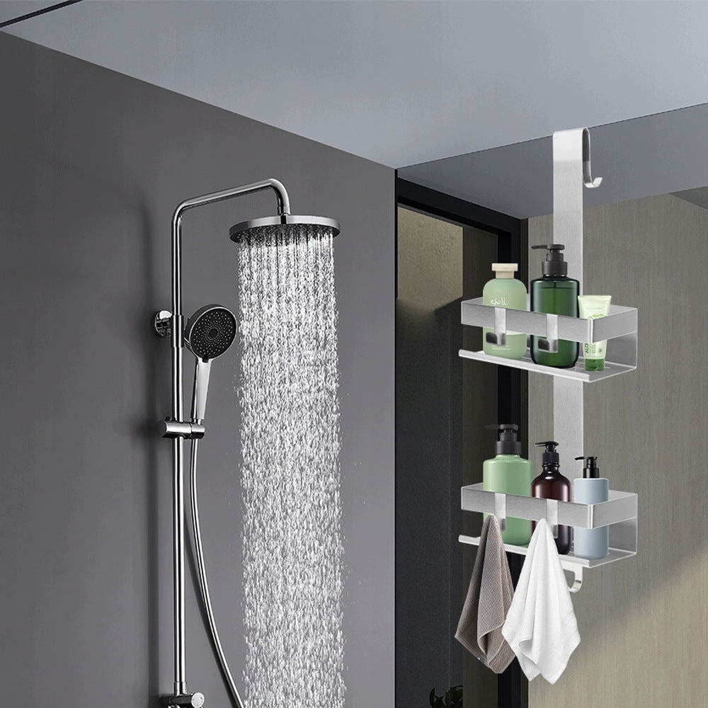 STAINLESS STEEL BATHROOM HANGING SHOWER SHELF FOR BATHROOM METAL BASKETS Packaging status original