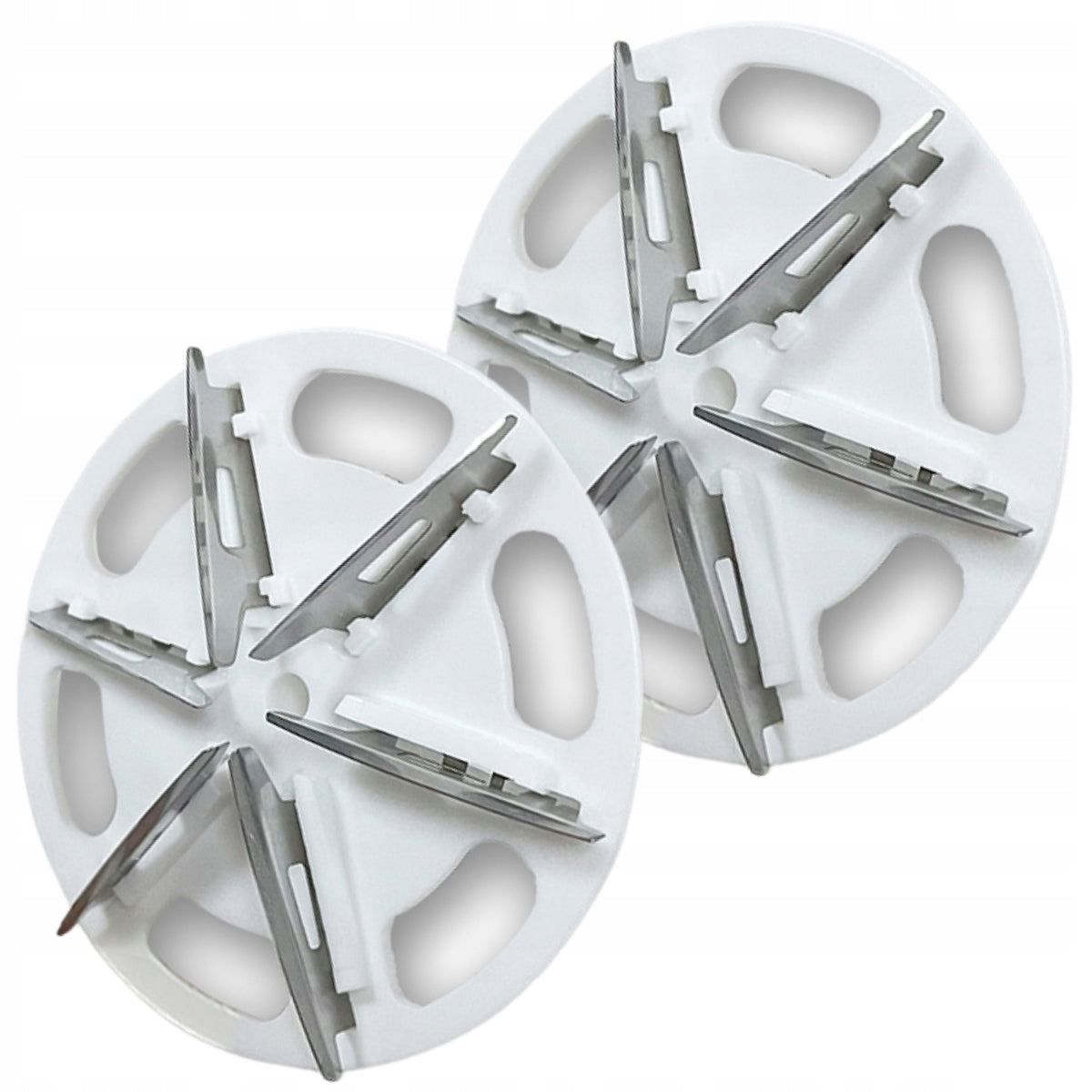 STAINLESS STEEL CLOTHES SHAVER KNIVES SET OF 2