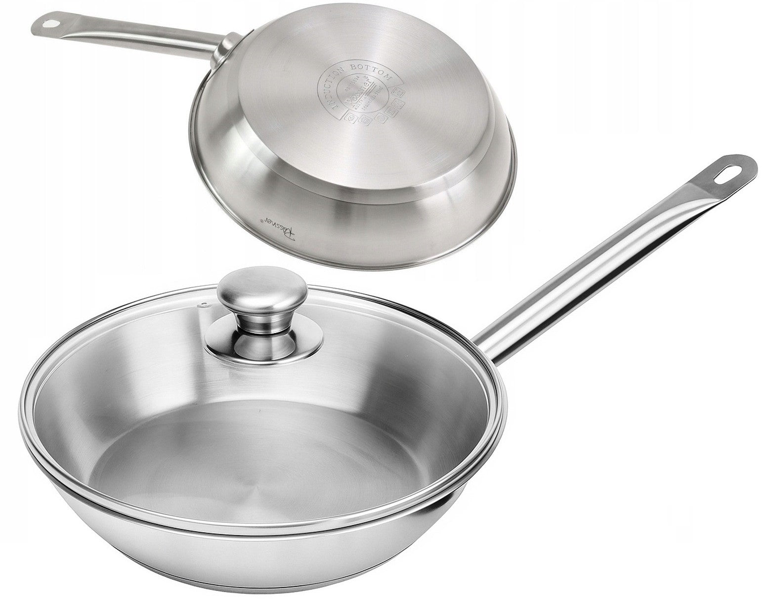 STAINLESS STEEL Gastronomic Pan with Lid 28cm ROSSNER EAN (GTIN) 5908298023969