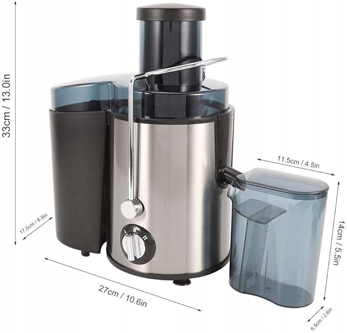 STAINLESS STEEL JUICER CENTRIFUGAL JUICER 500ML Brand no brand