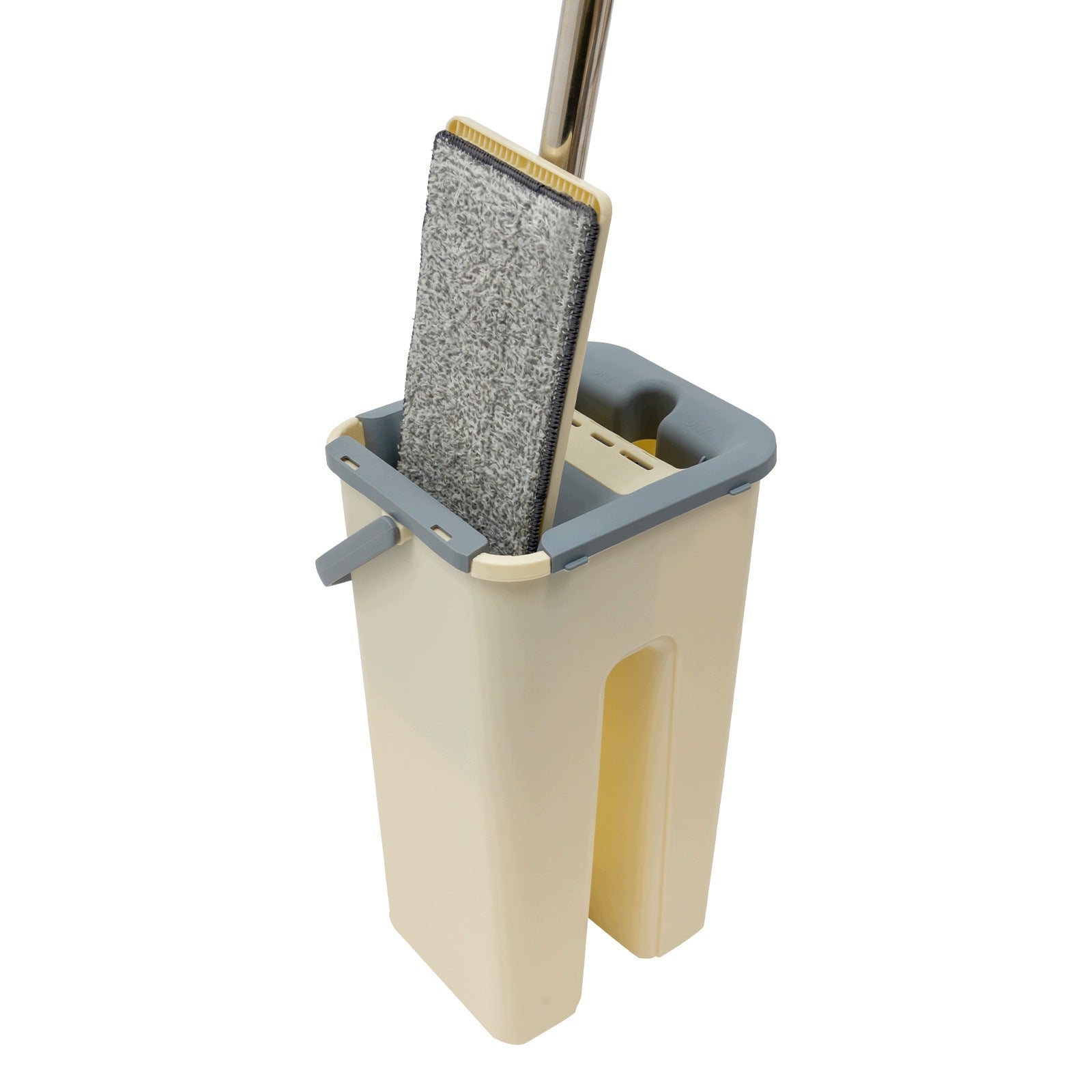 STAINLESS STEEL MOP AND BUCKET SET MOP WITH LONG HANDLE FOR FLOOR CLEANING Brand no brand