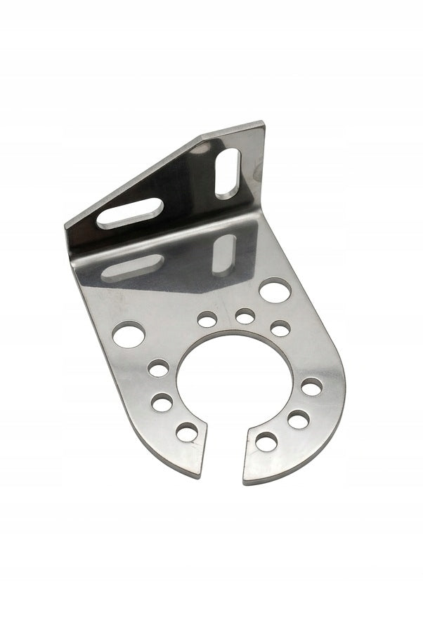 STAINLESS STEEL MOUNTING BASE SHEET OF HOOK TRAILER SOCKET - 100% INOX Manufacturer's catalog number MP713-INOX-3