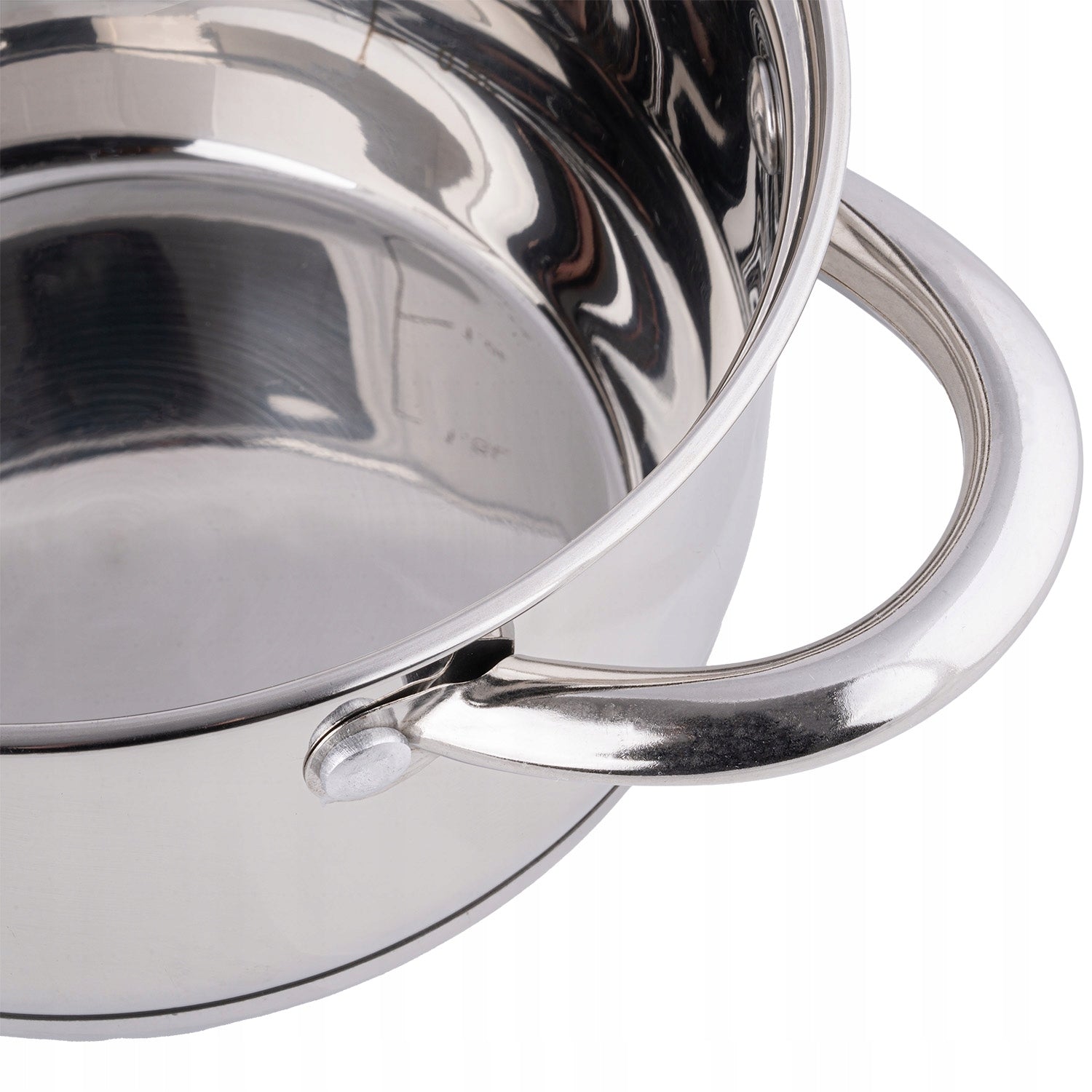 STAINLESS STEEL POT 3L 20 CM INDUCTION GAS EAN (GTIN) 6954125118987
