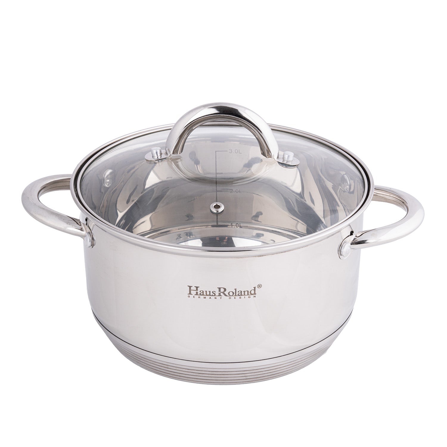 STAINLESS STEEL POT 3L 20 CM INDUCTION GAS