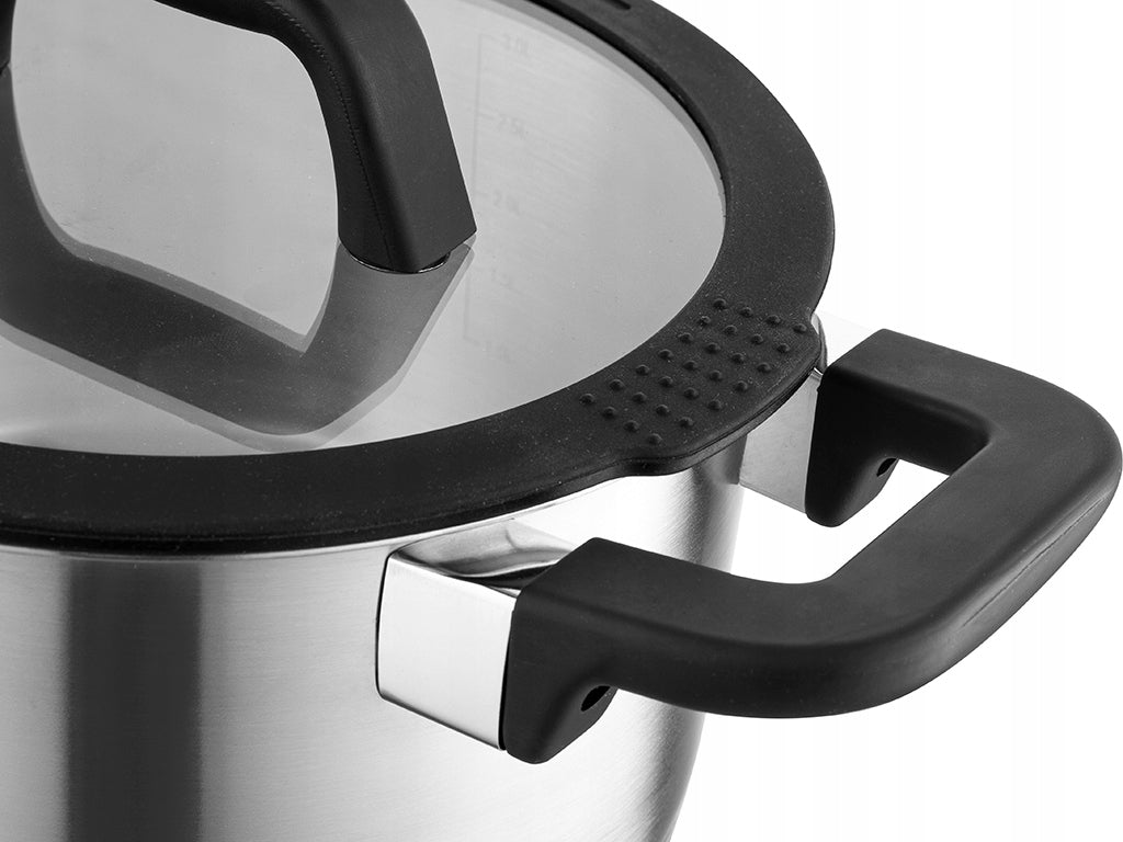 STAINLESS STEEL POT CHEF FLORINA 20 CM 3,5 L Brand Florina
