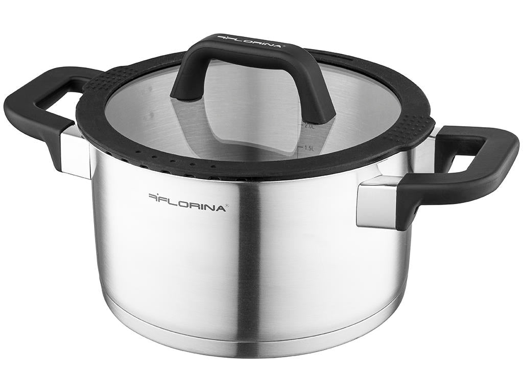 STAINLESS STEEL POT CHEF FLORINA 20 CM 3,5 L