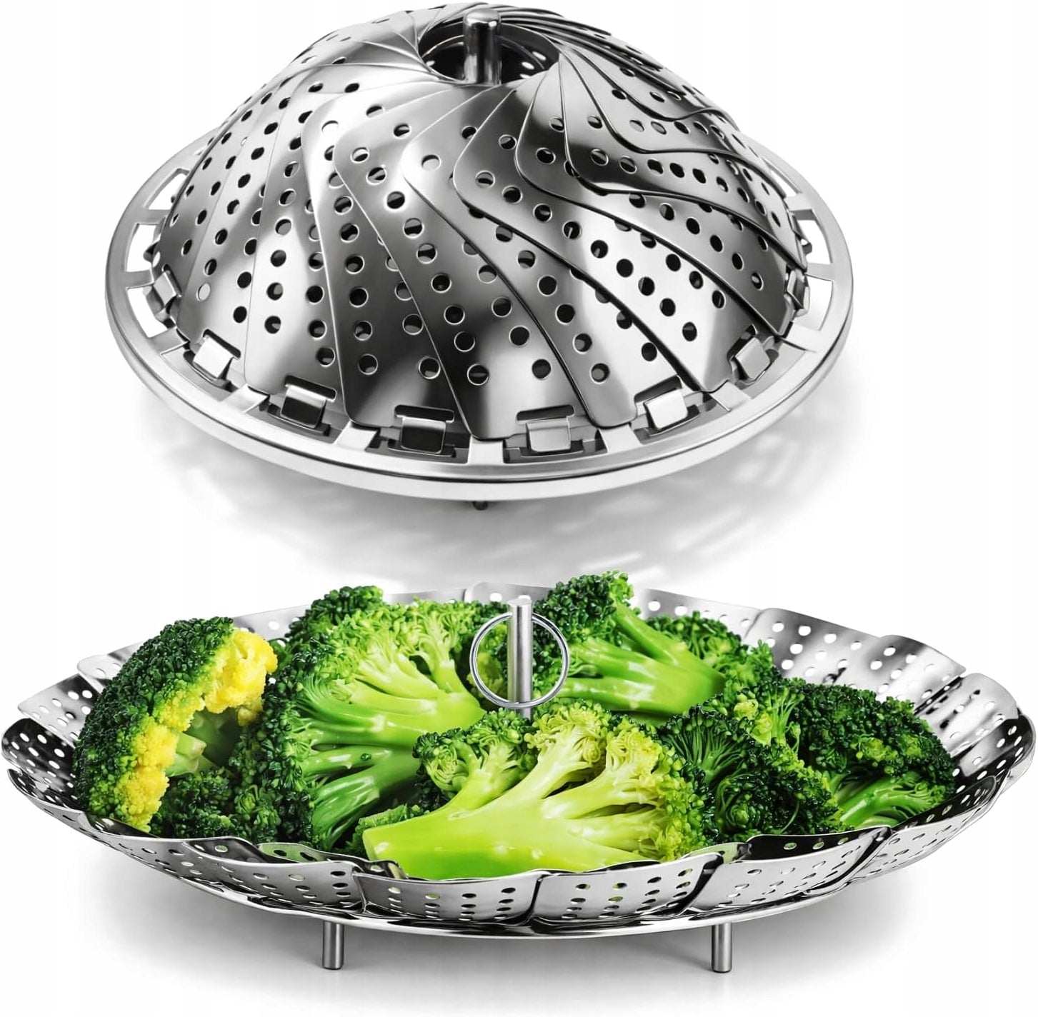 STAINLESS STEEL STEAMING CARTRIDGE ADJUSTABLE FOLDING