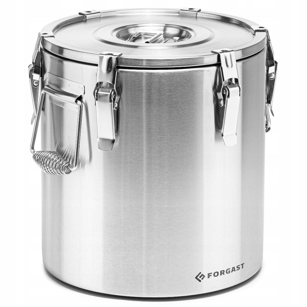 STAINLESS STEEL TRANSPORT THERMOS HIGH 36 L FORGAST FG05336