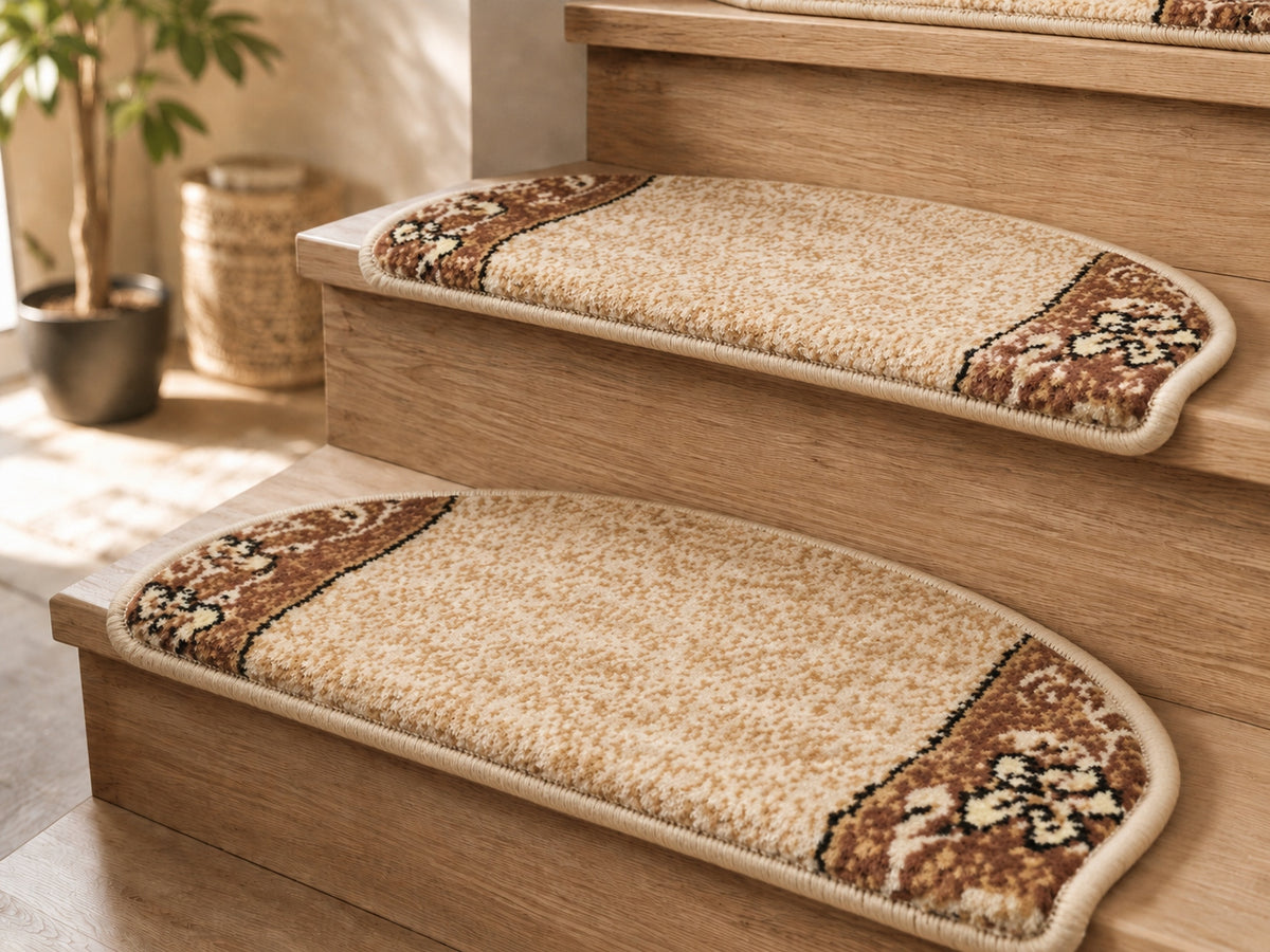 STAIR COVERS BEIGE RUGS FOR STAIRS CARPET TRELLISES THICK RIGA Brand Oxide